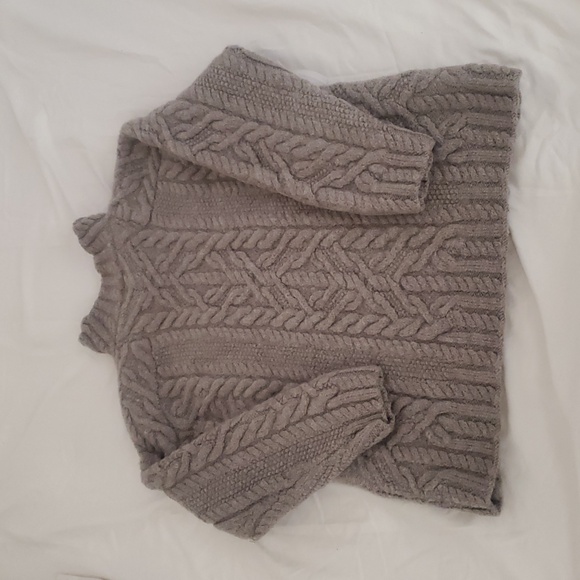 RALPH LAUREN Preppy Hand Knit Chunky Worsted Wool Sweater Small Petite - Picture 5 of 5